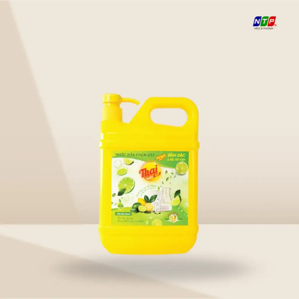 Nước rửa chén ThaiEco hương Chanh - Can 1.6kg