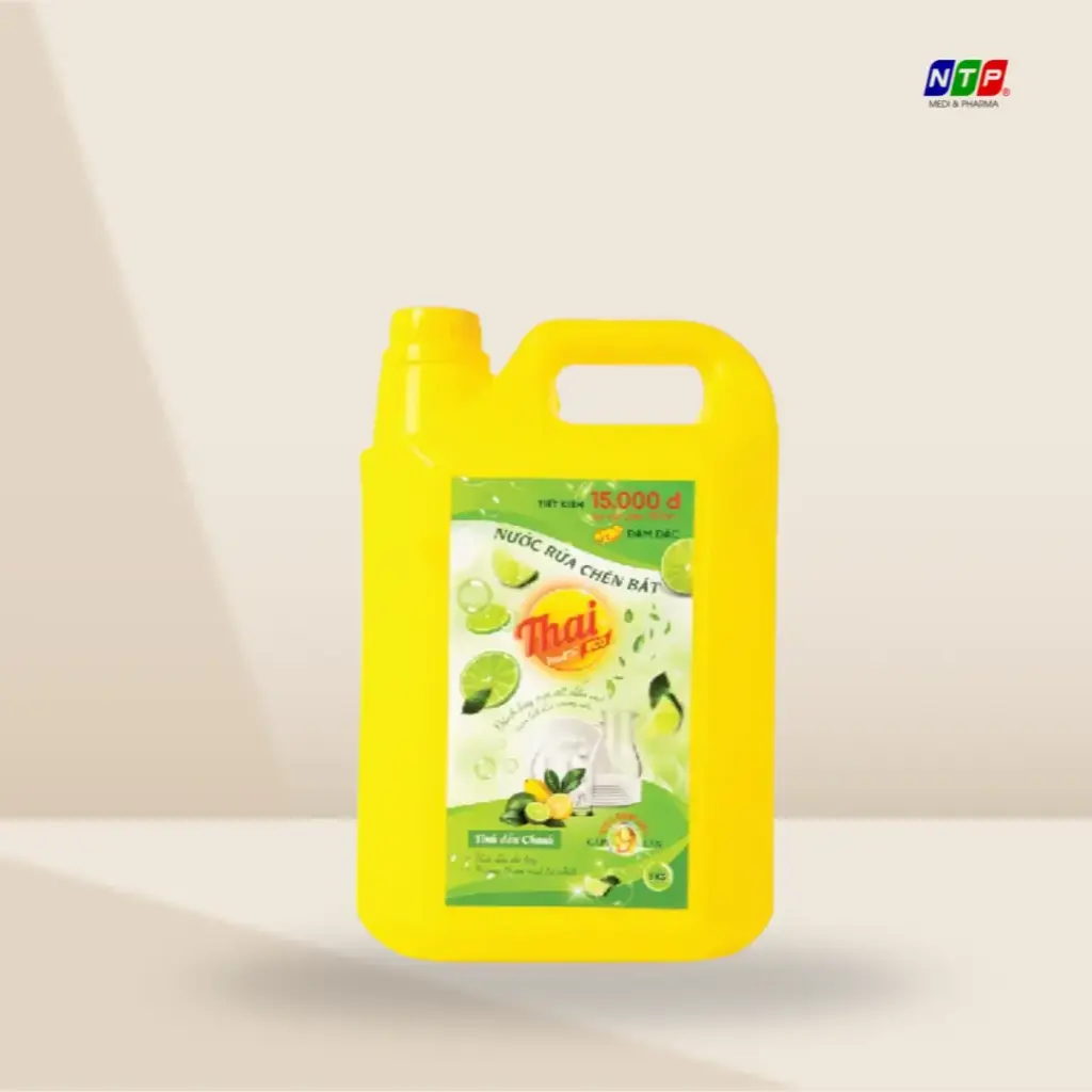 Nước rửa chén ThaiEco hương Chanh - Can 5kg
