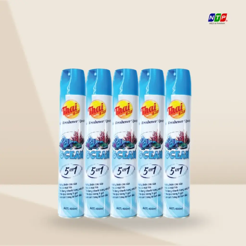 Xịt phòng ThaiEco hương Ocean (Xanh biển) 10.000ml