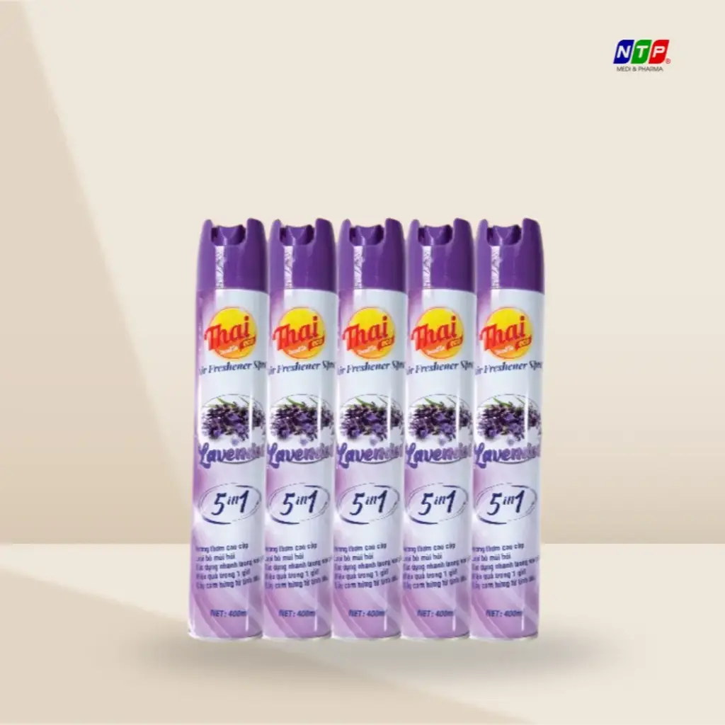 Xịt phòng ThaiEco hương Lavender (Tím) 10.000ml