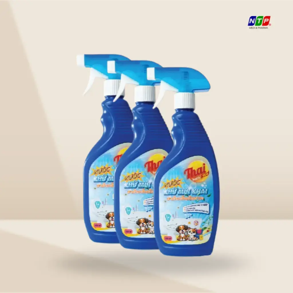 Khử mùi khai hương hoa ThaiEco cao cấp - 500ml