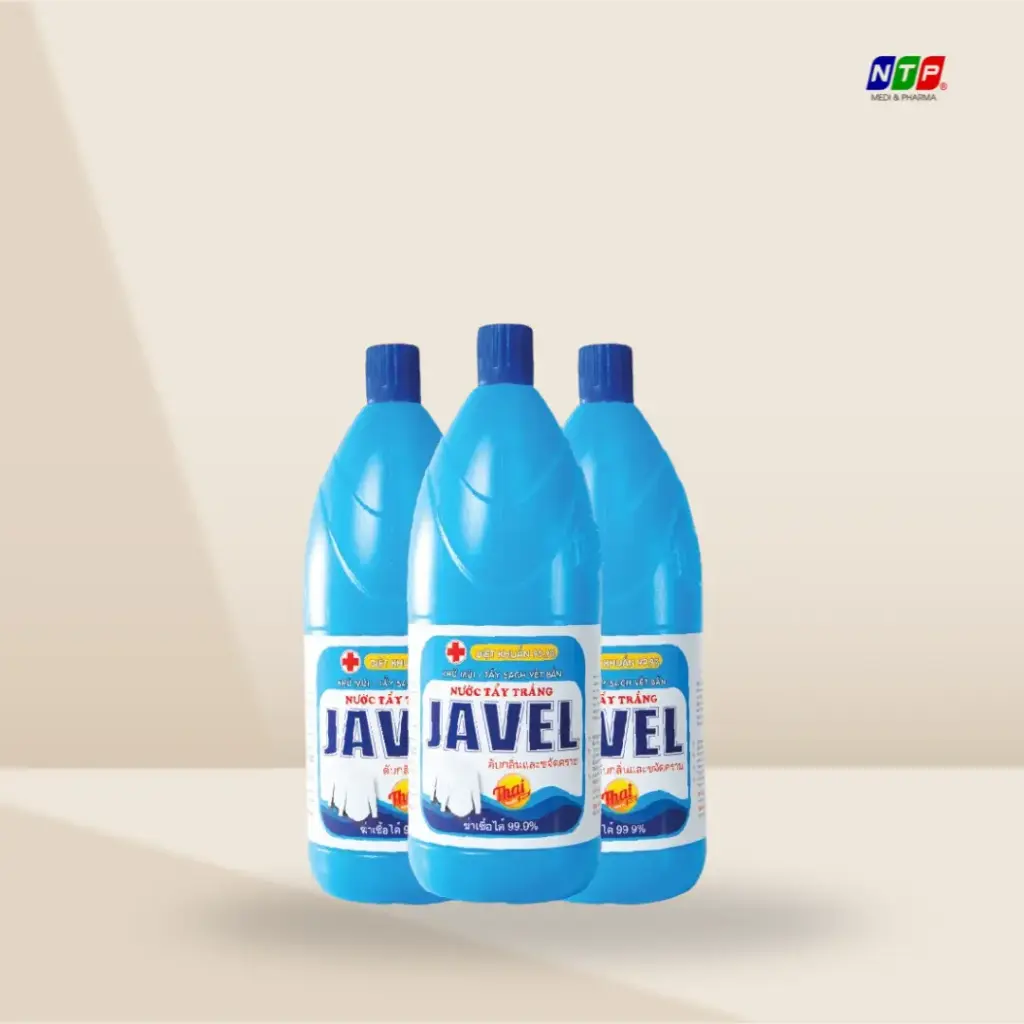 Nước tẩy trắng javel ThaiEco chai 1.000ml