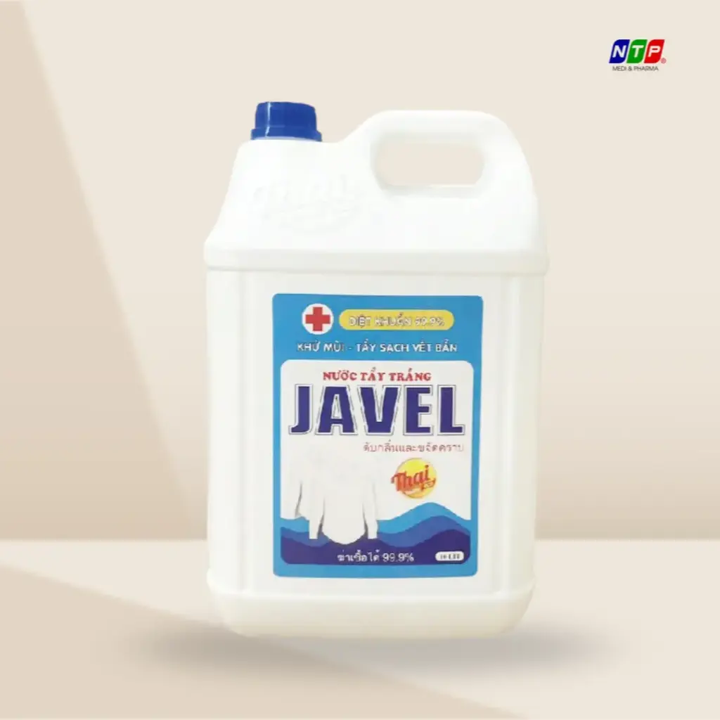 Nước tẩy trắng javel ThaiEco can 10.000ml