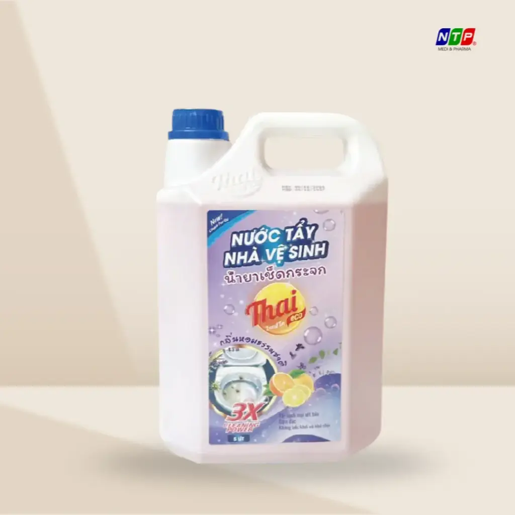 Tẩy nhà vệ sinh ThaiEco can 5.000ml