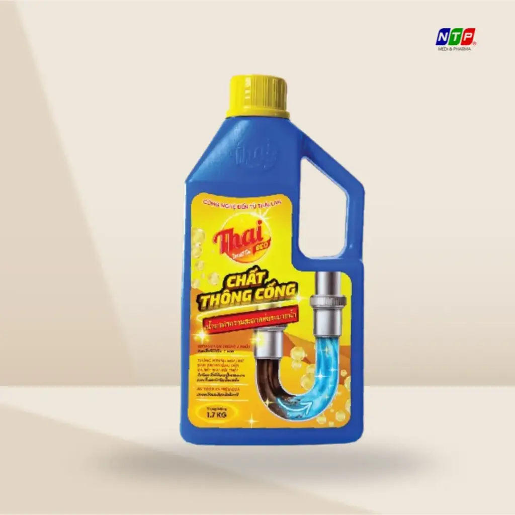 Chất thông cống ThaiEco can 1.7kg