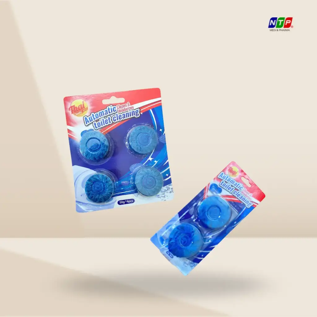 Viên tẩy bồn cầu ThaiEco Vỉ 2 viên/4 viên